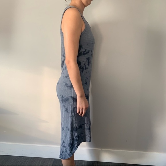 🌼 ROOTS Grey Tie-Dye Dress - Women’s Size Small  🌼 - Picture 3 of 14